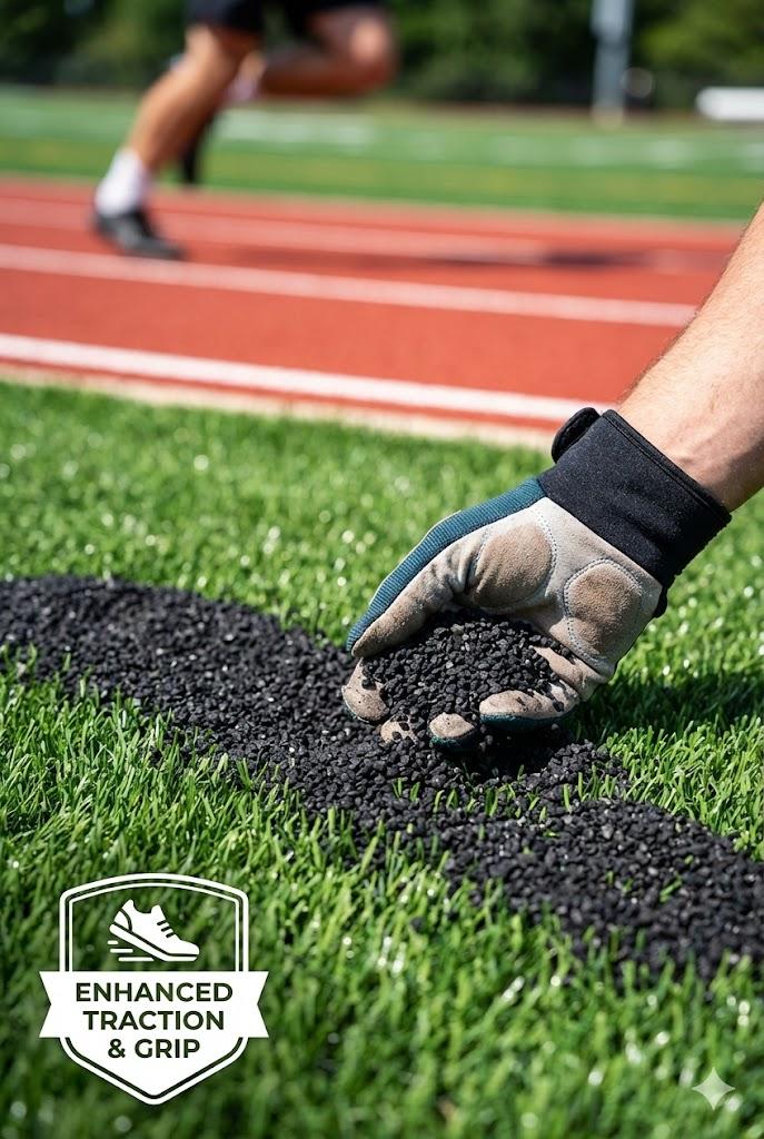 Sports & Surfaces - Crumb Rubber Granules